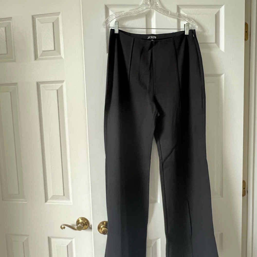 J.Crew black knit pants